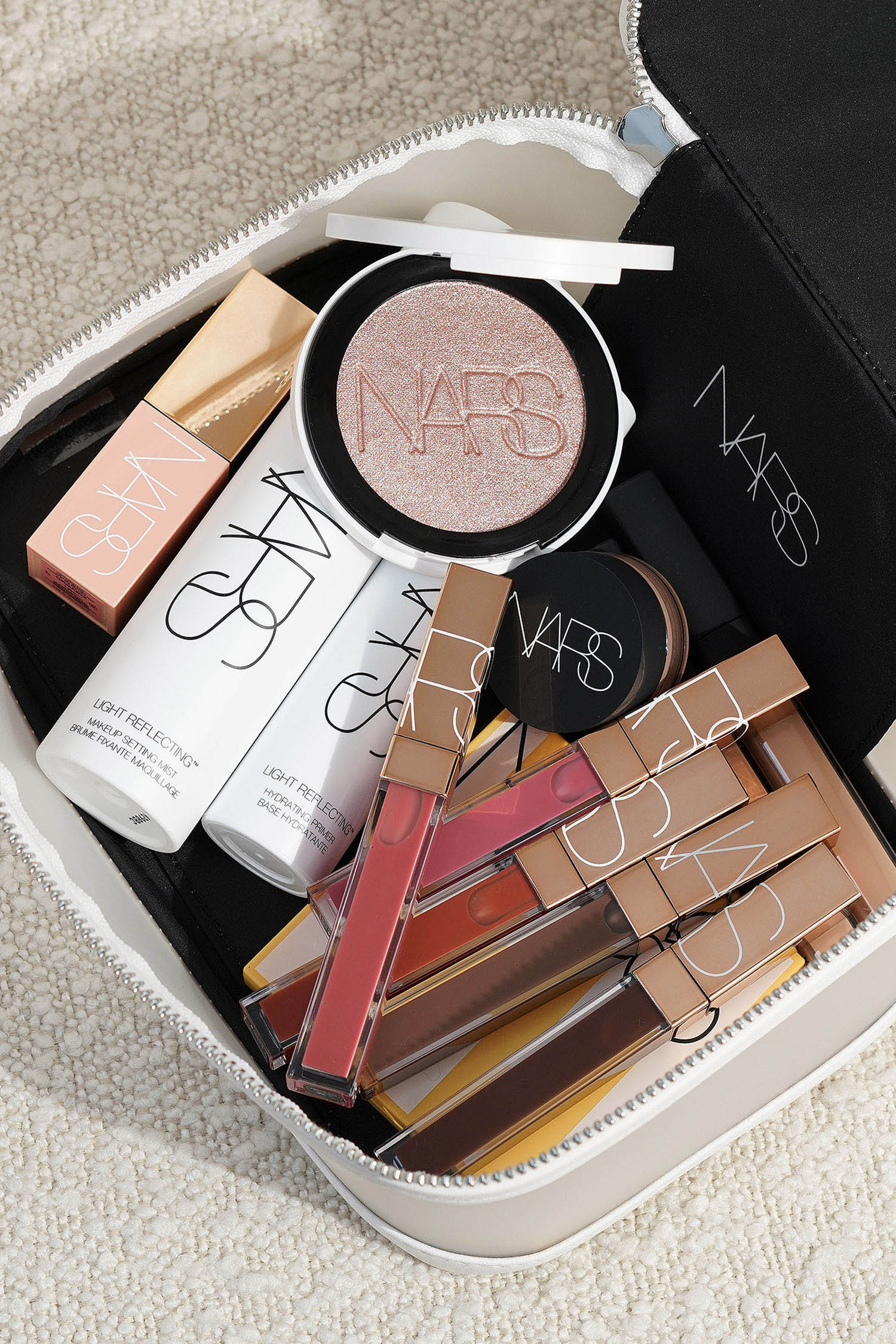 NARS Light Reflecting Luminizing Powder + Afterglow Lip Shine (New Shades) NARS Light Reflecting Luminizing Powder + Afterglow Lip Shine (New Shades)